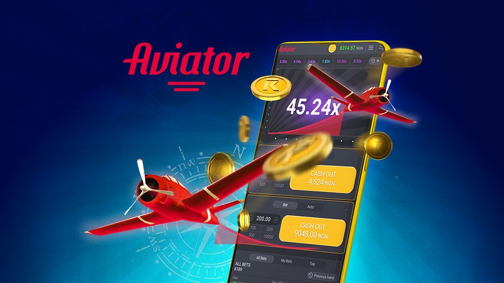 Jogo Aviator crash game com avião subindo