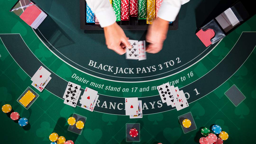 Mesa de blackjack 21 pontos no cassino brl bet